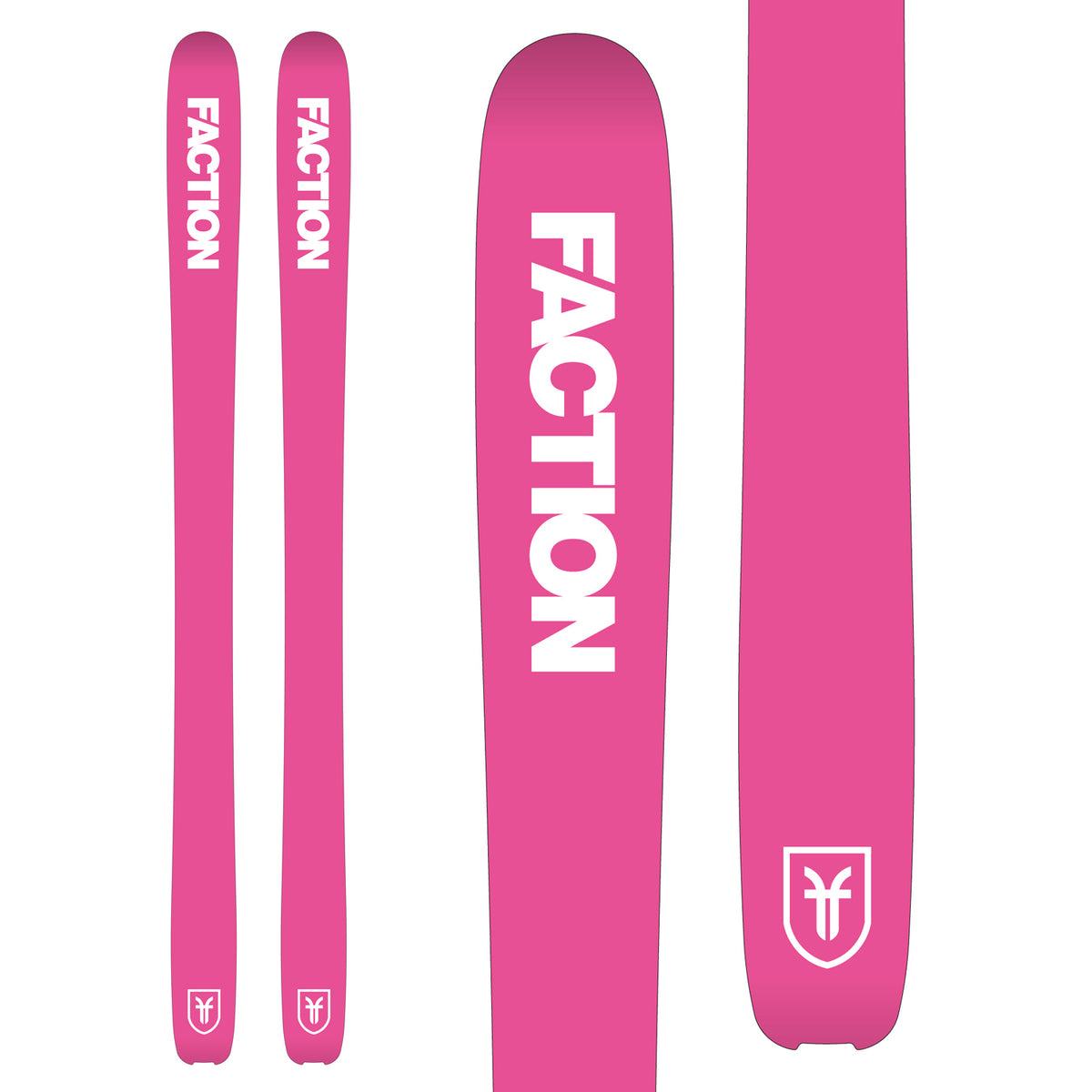 Faction Dictator 2.0X Skis - Women's 2019 Base View