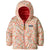 Patagonia Reversible Down Sweater Hoodie - Toddler Girls' Untamed Ditsy: Pink Opal