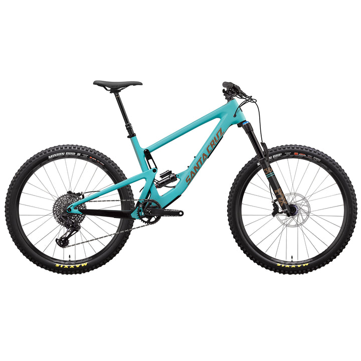 Santa Cruz Bicycles Bronson C S+ Complete Mountain Bike 2019 Industry Blue