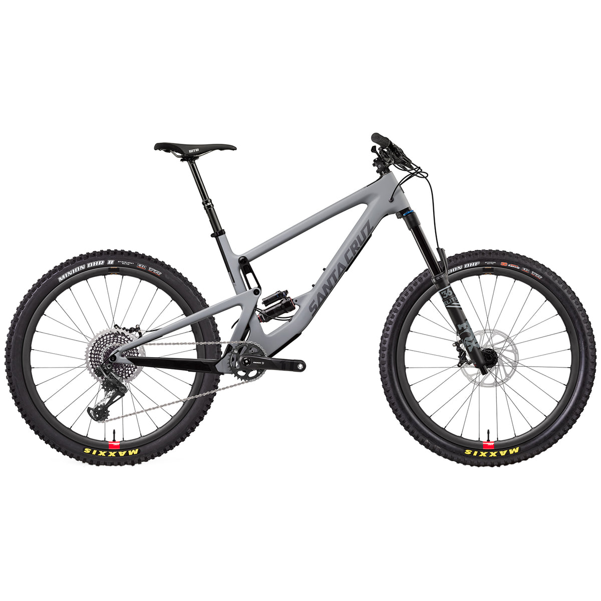 Santa Cruz Bicycles Bronson CC X01 Reserve Complete Mountain Bike 2019 Primer Grey
