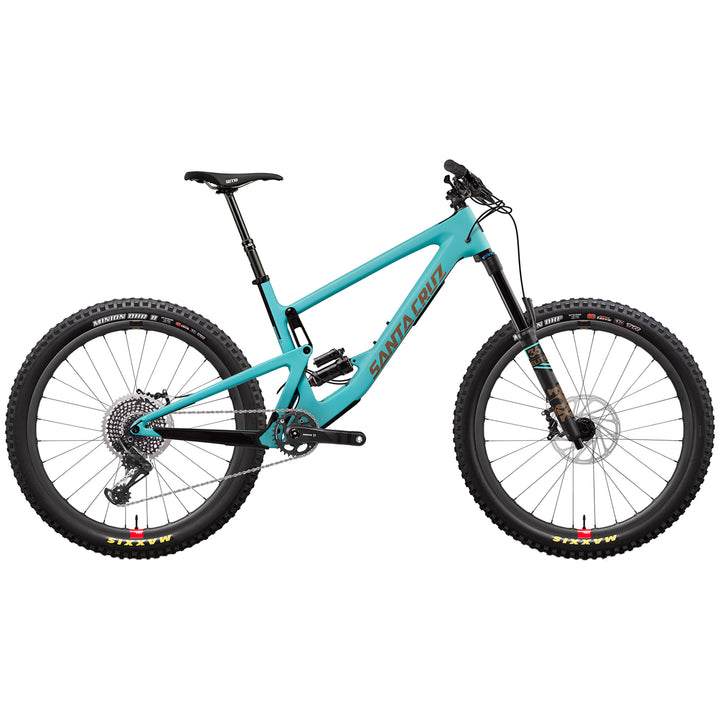Santa Cruz Bicycles Bronson CC X01+ Reserve Complete Mountain Bike 2019 Industry Blue