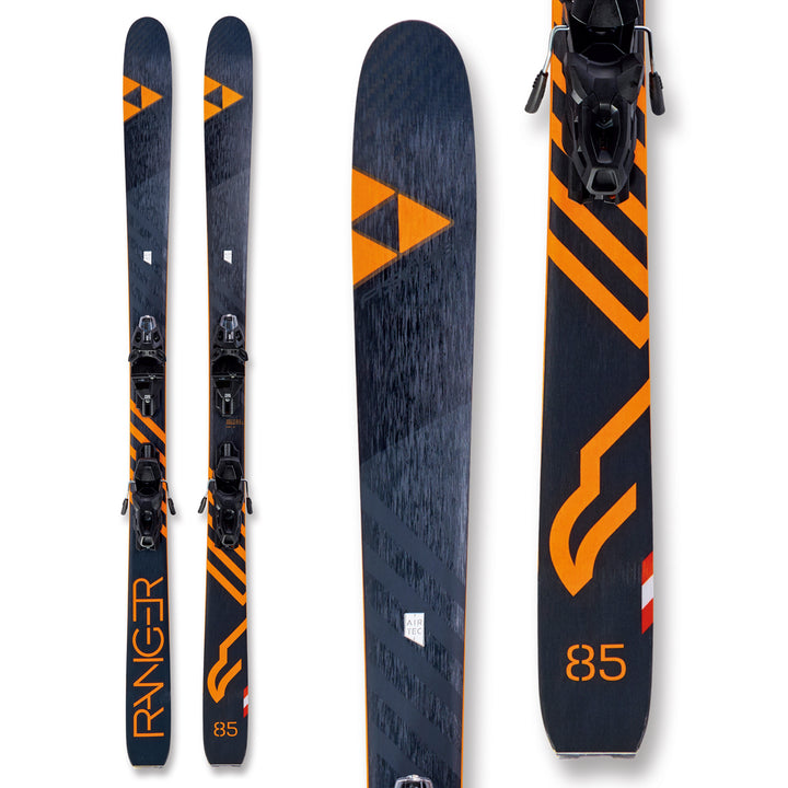Fischer Ranger 85 Skis + MBS 11 GW Powerrail Bindings 2019