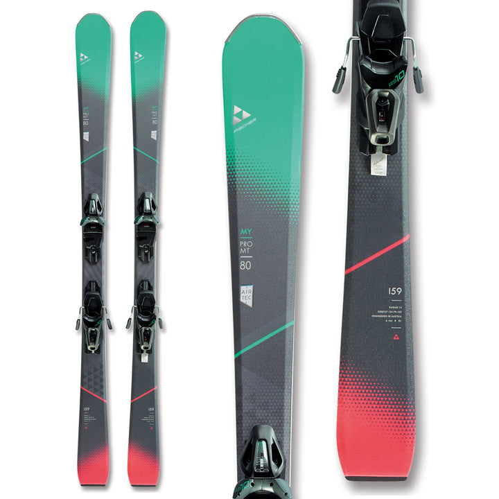 Fischer My Pro MT 80 Skis + RS 10 GW Powerrail Bindings - Women's 2019