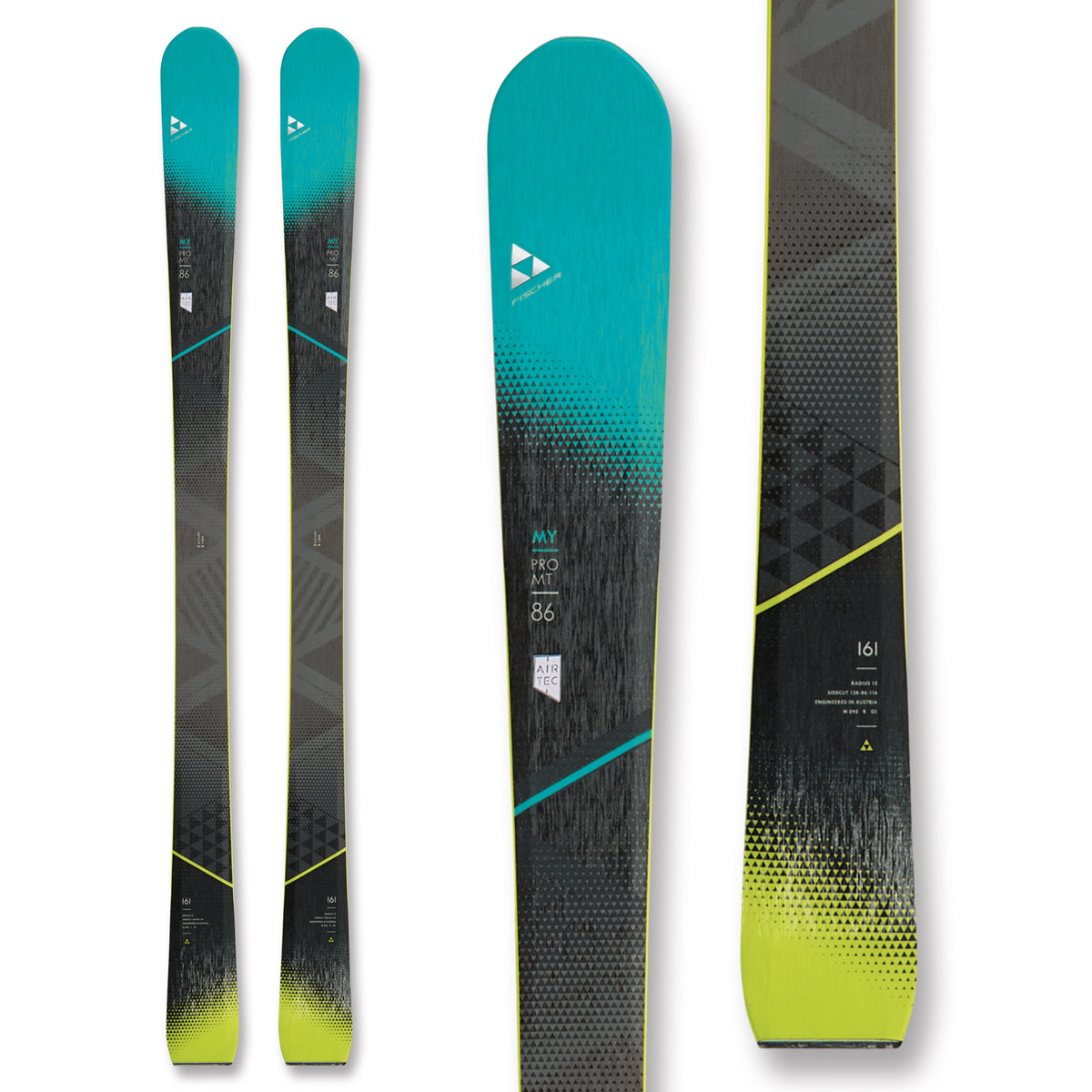 Fischer My Pro MT 86 Skis - Women's 2019