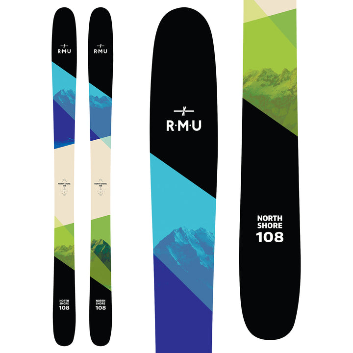 RMU North Shore 108 Wood Skis 2019