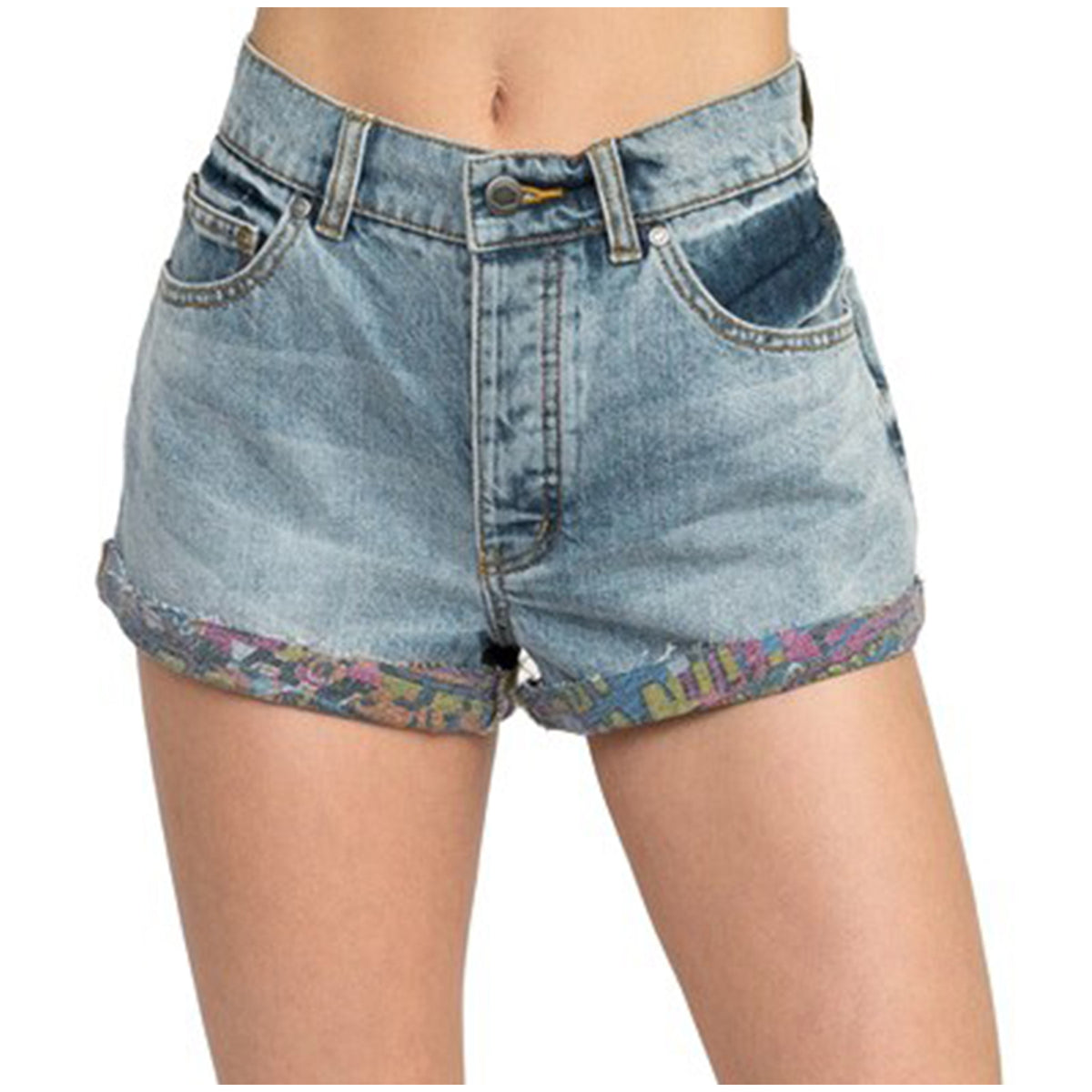 RVCA Barton Shorts - Women's Sky Blue