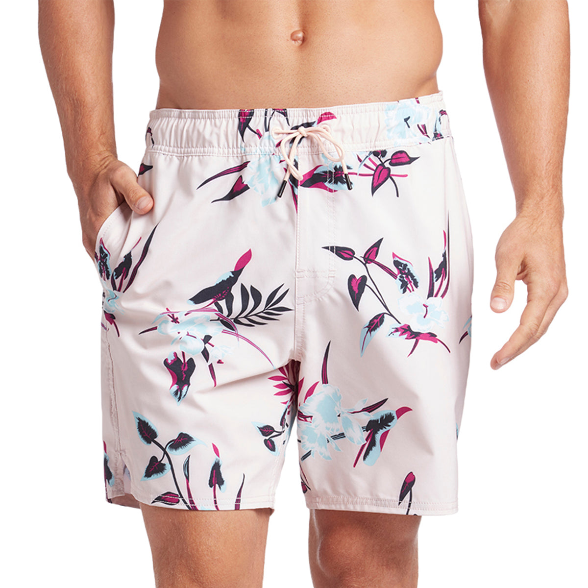 RVCA Middle Elastic 17" Swimtrunks Rosewater