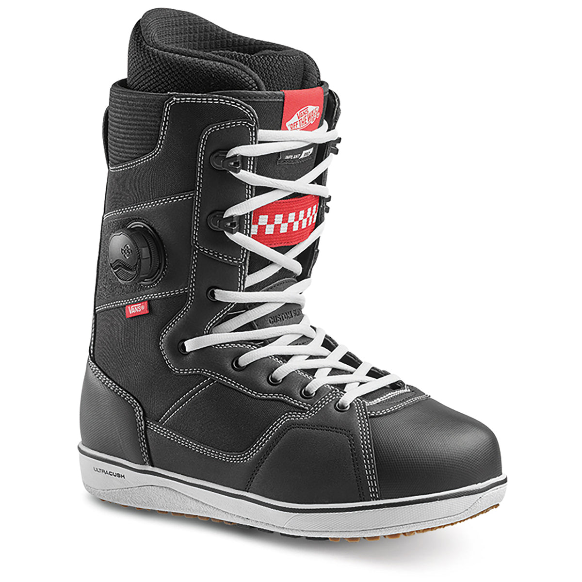 Vans Implant Pro Snowboard Boots 2019 Black/White