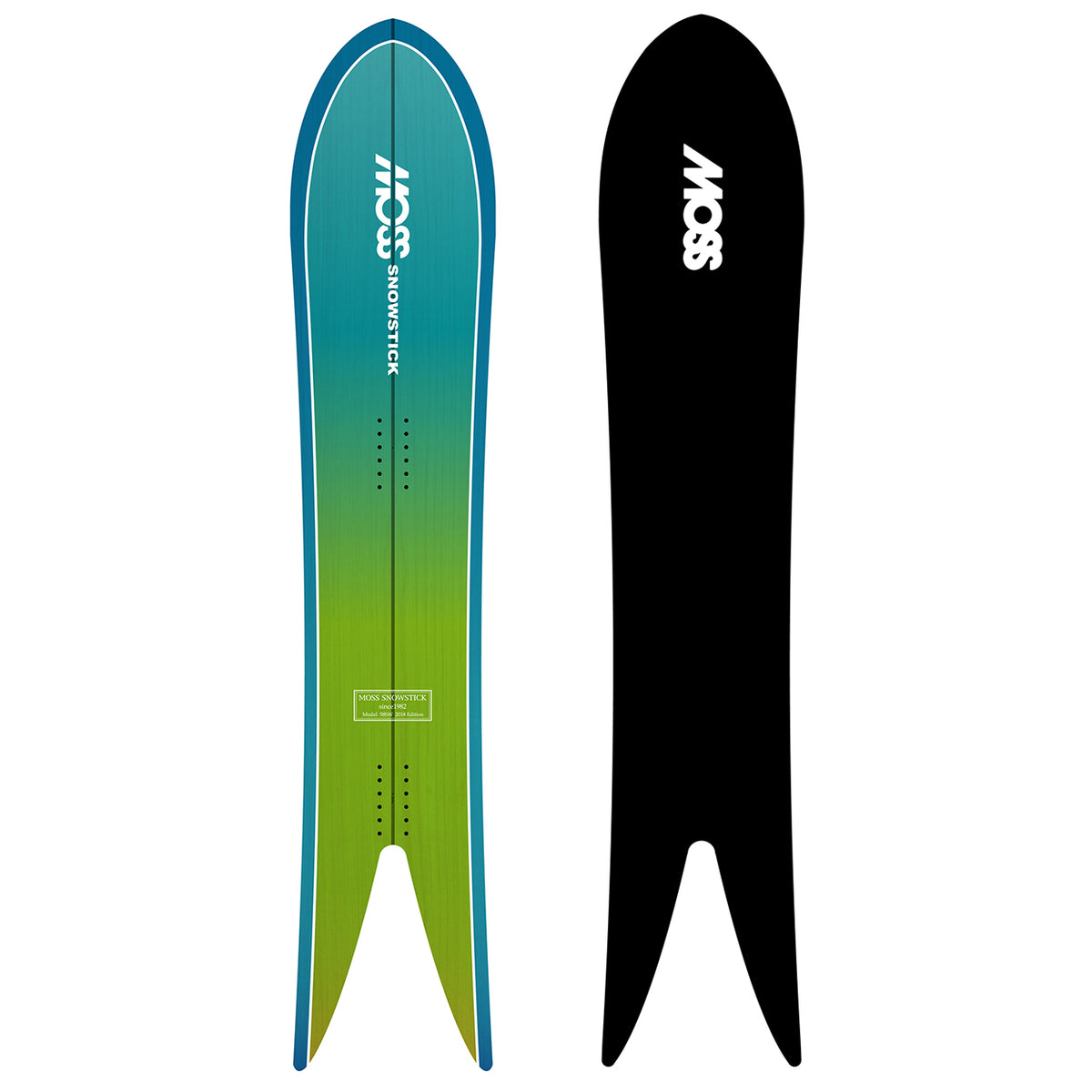 Moss Snowstick 58 Swallow Snowboard 2019