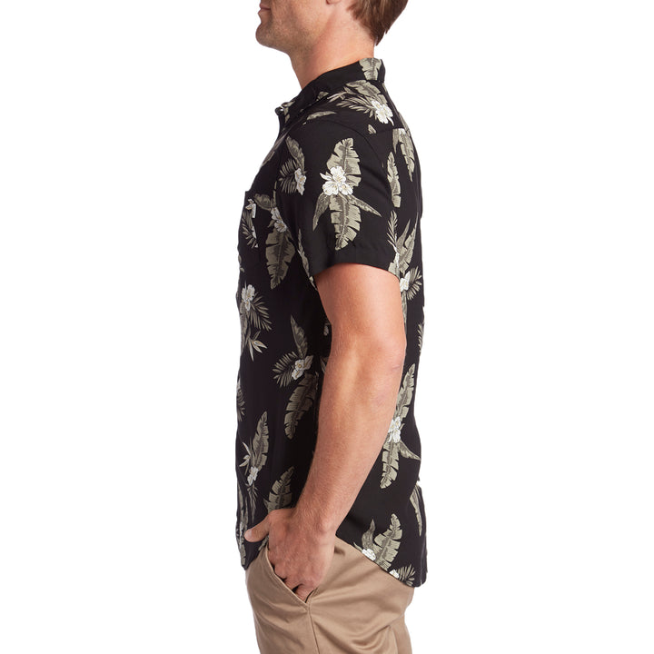 Rhythm Havana Short-Sleeve Shirt Vintage Black