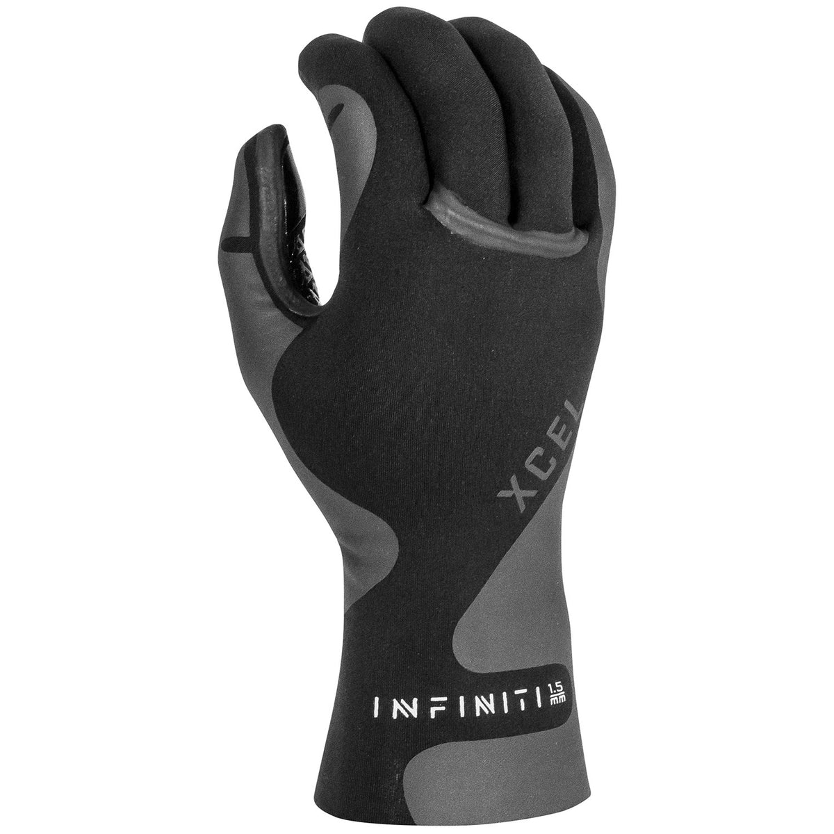 XCEL 1.5mm Infiniti 5-Finger Wetsuit Gloves Black