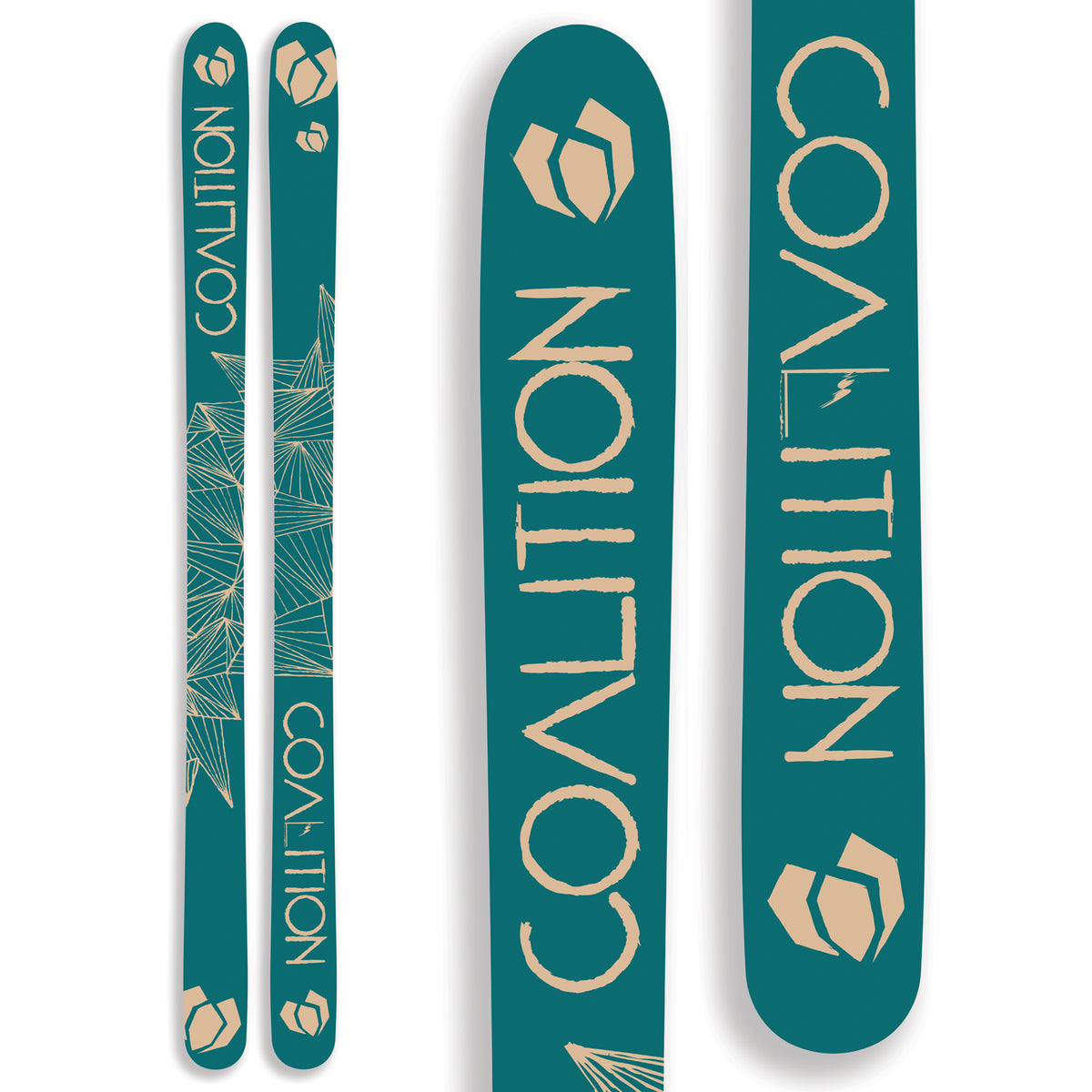 Coalition Snow Rebel Skis - Women's 2019 Base View