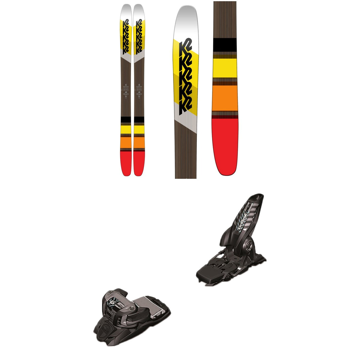 K2 Marksman Skis + Marker Griffon Ski Bindings