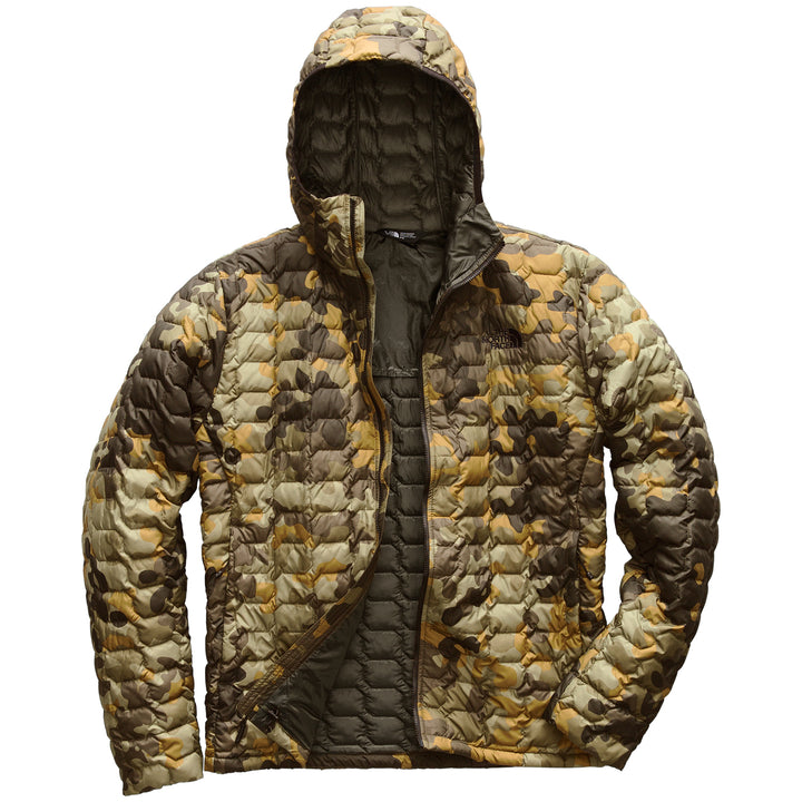 The North Face Thermoball™ Hoodie New Taupe Green Macrofleck Camo Print