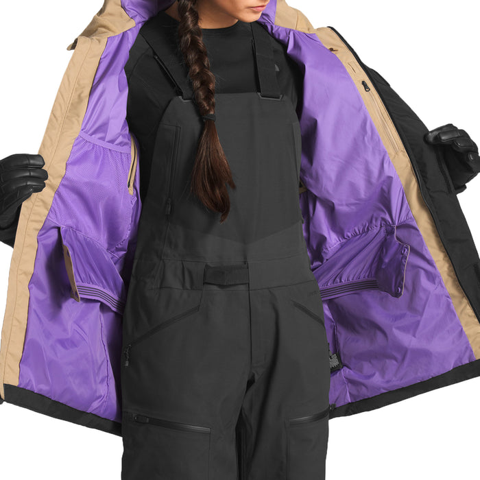 The North Face Kras Jacket - Women's Kelp Tan/TNF Black