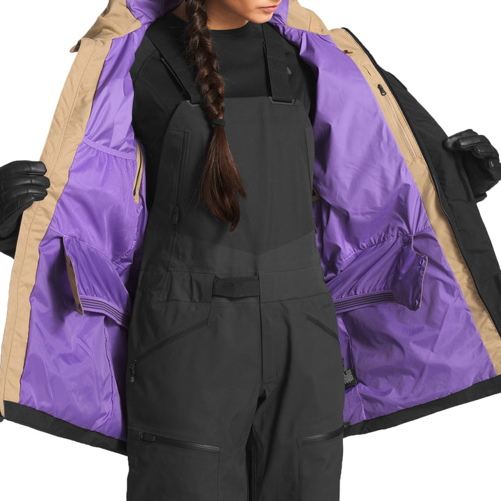 The North Face Kras Jacket - Women's Kelp Tan/TNF Black