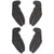 Crab Grab Mini Claws Stomp Pad Black