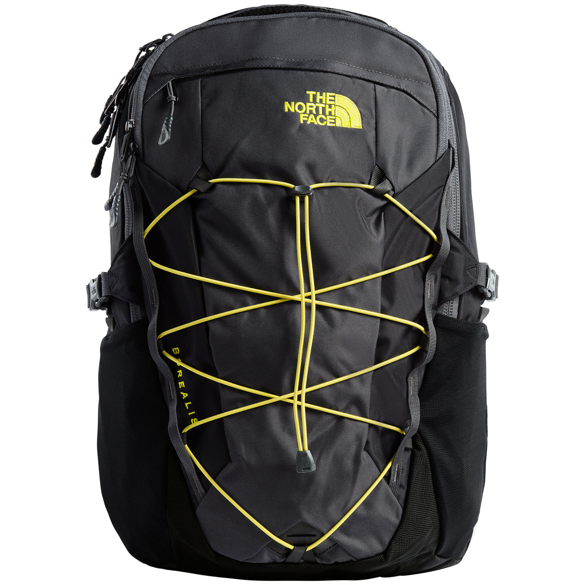 The North Face Borealis Backpack Asphalt Grey/Sulphur Spring Green