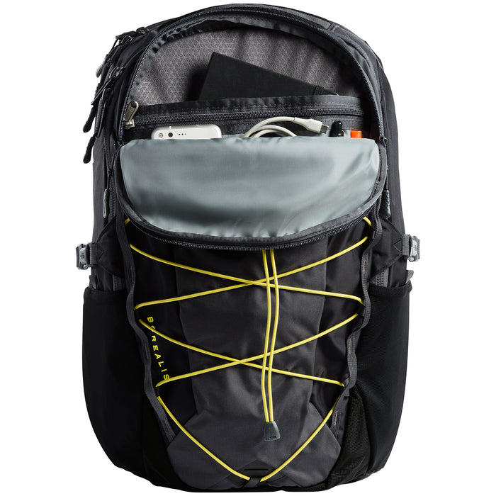The North Face Borealis Backpack Asphalt Grey/Sulphur Spring Green
