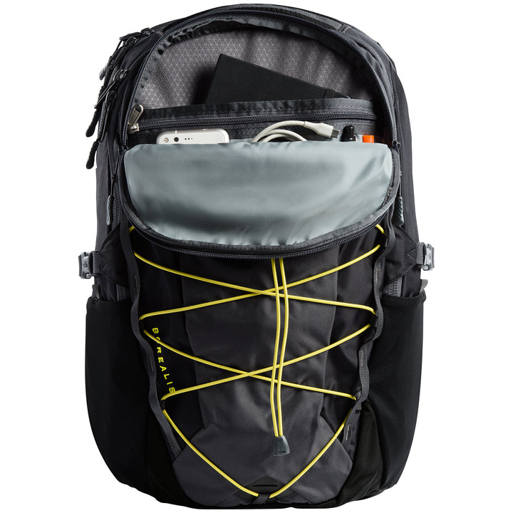 The North Face Borealis Backpack Asphalt Grey/Sulphur Spring Green