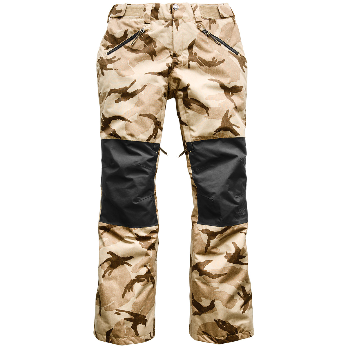 The North Face Aboutaday Pants - Women's Kelp Tan DPM Print/TNF Black