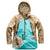 The North Face Ceptor Anorak - Women's Kelp Tan/Transantarctic Blue