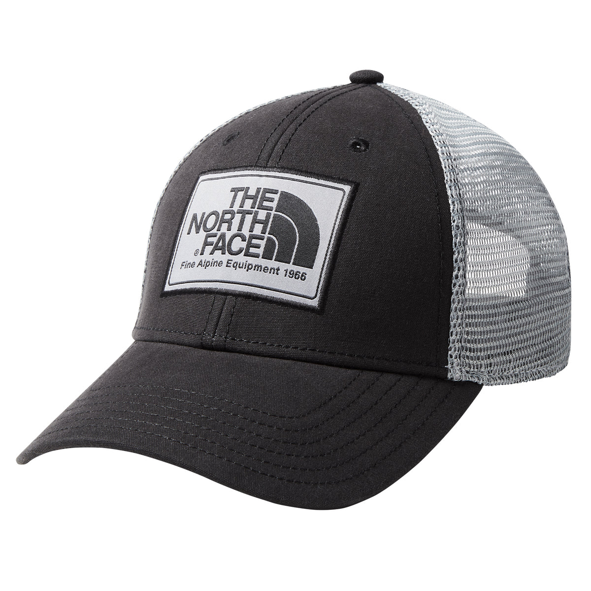 The North Face Mudder Trucker Hat TNF Black/Mid Grey