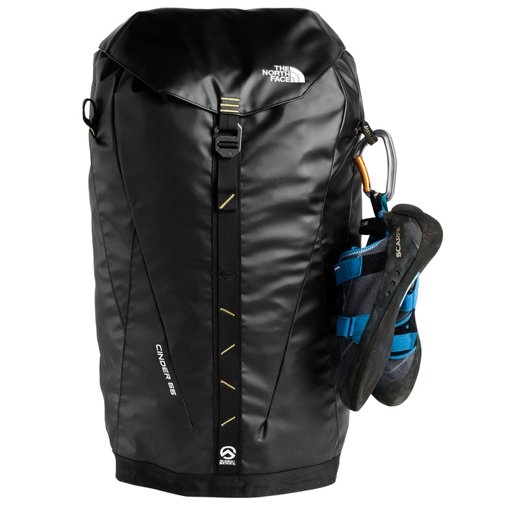 The North Face Cinder 55L Backpack TNF Black/Canary Yellow