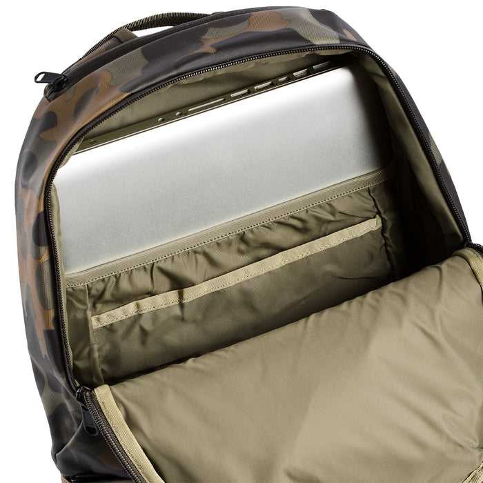 The North Face BTTFB Backpack New Taupe Green Macrofleck Print/TNF Black