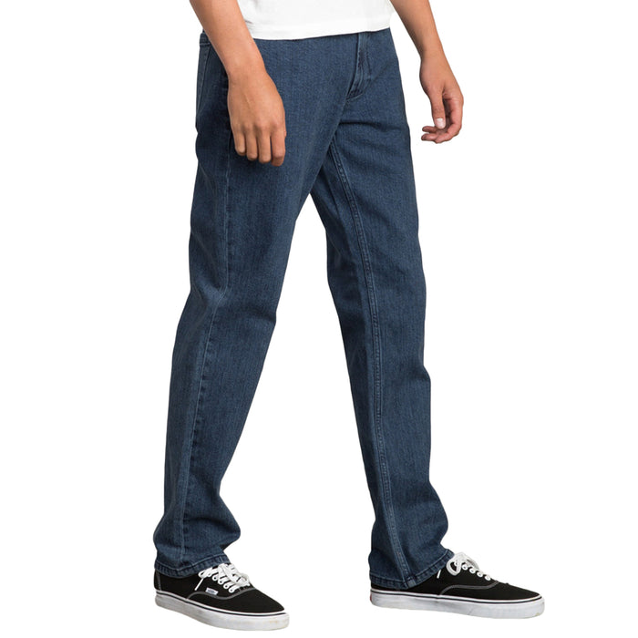 RVCA Stay Denim Pants Blue Indigo