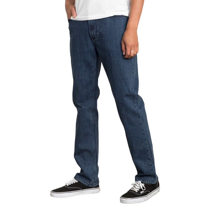 RVCA Stay Denim Pants Blue Indigo