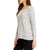 Chaser Linen Jersey Lace-Up Shirt - Women's Heather Grey