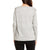 Chaser Linen Jersey Lace-Up Shirt - Women's Heather Grey