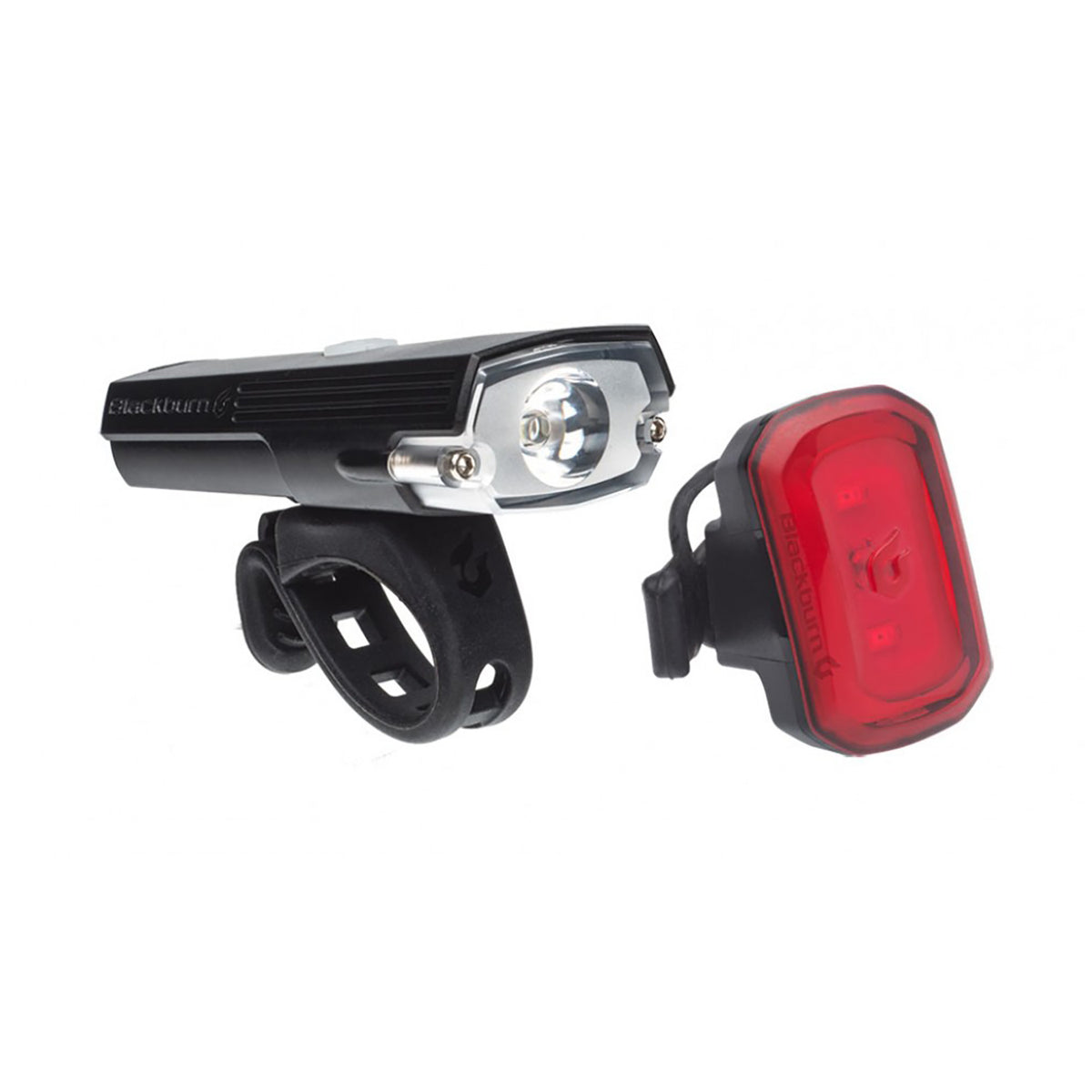 Blackburn Dayblazer 400 Front + Click USB Rear Bike Light Set Black