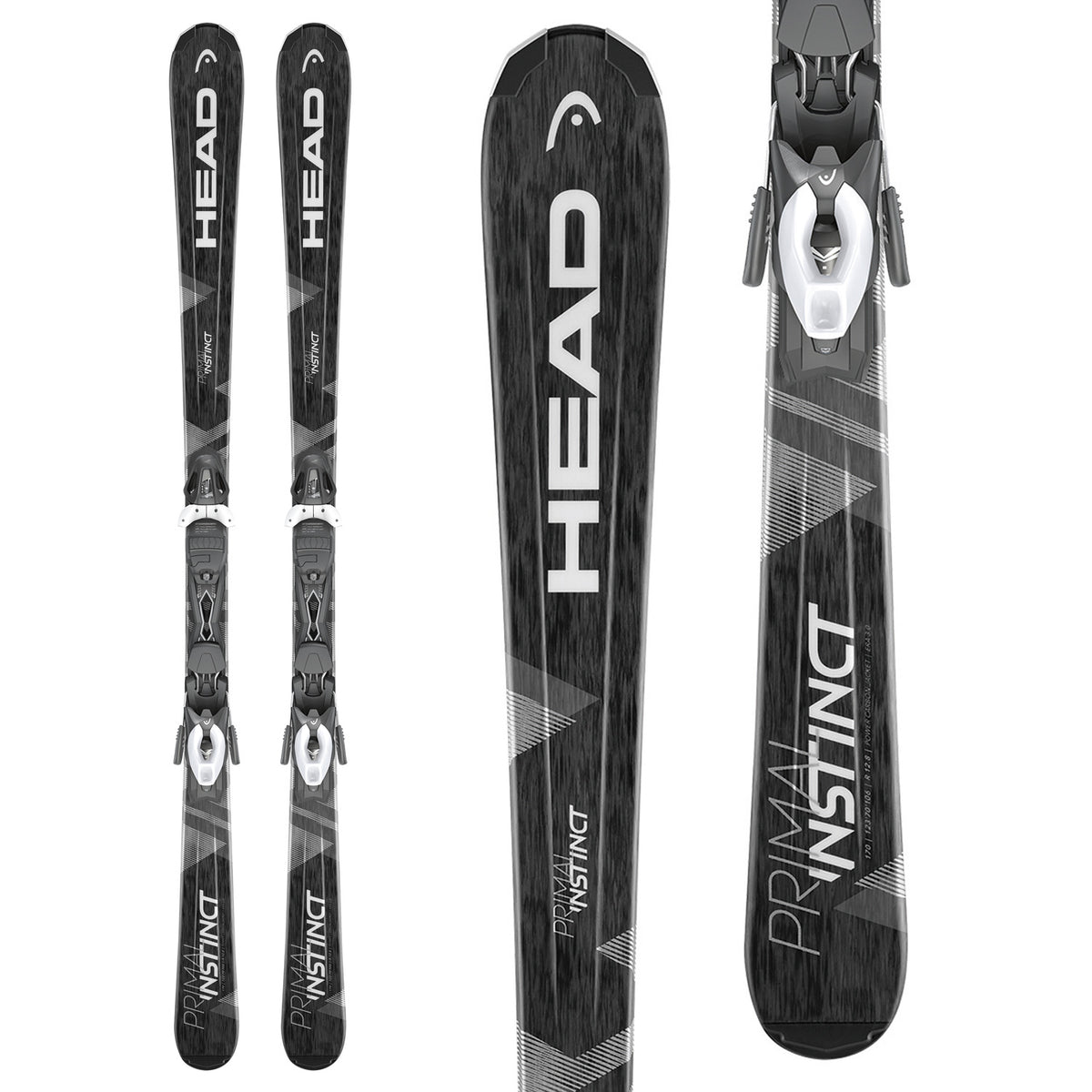 Head Primal Instinct Skis + PR 10 Ski Bindings 2018