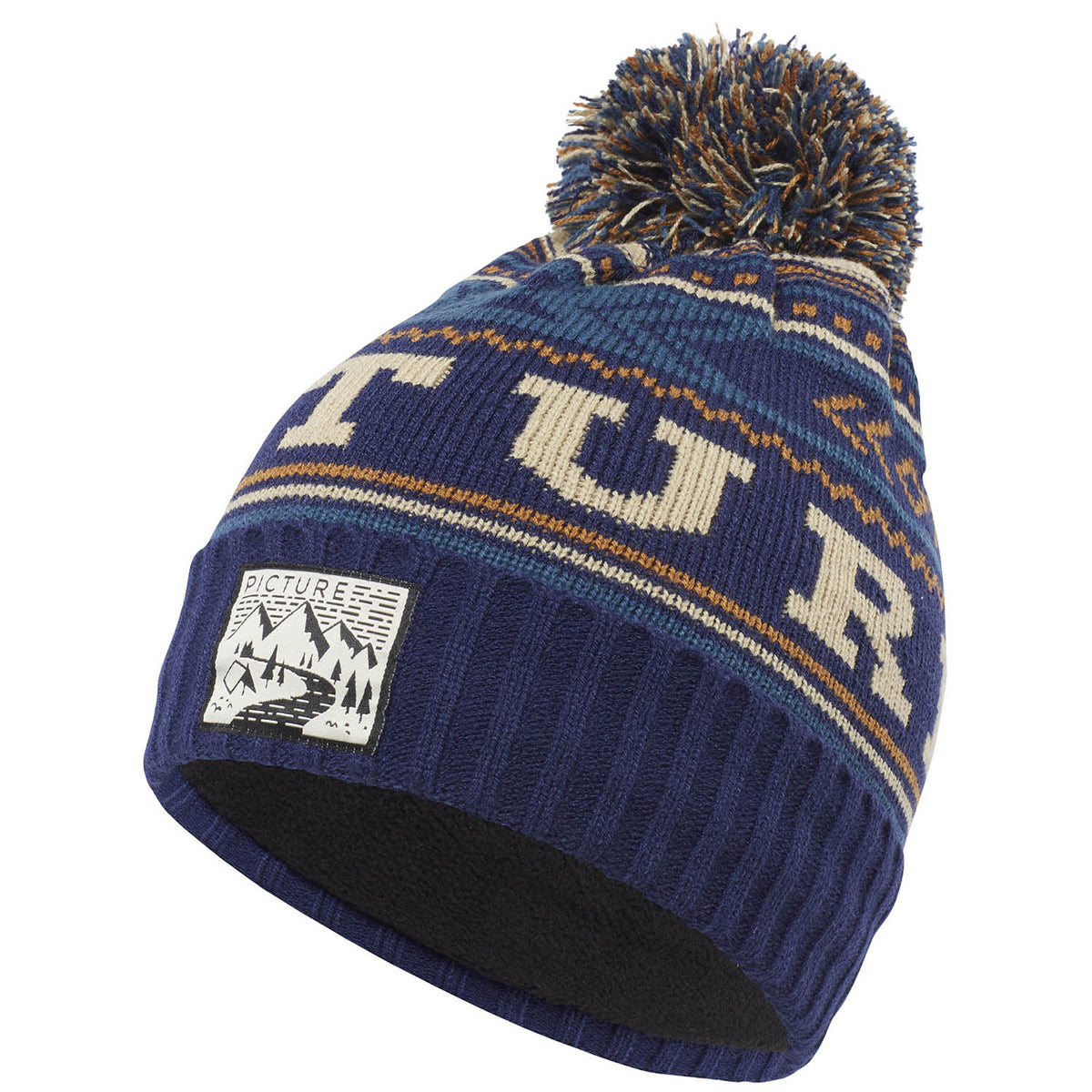 Picture Organic Donnie Beanie Petrol Blue