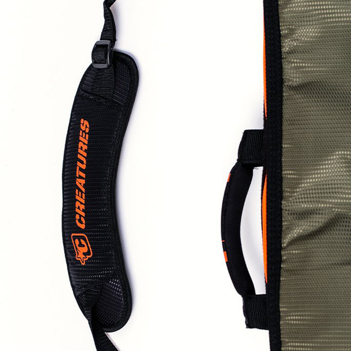 Creatures of Leisure Fish Travel Sufboard Bag Army Orange