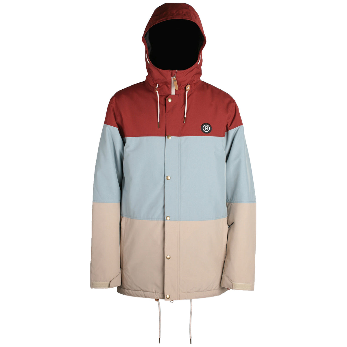 Ride Hawthorne Jacket Mahogany/Slate Blue/Stone