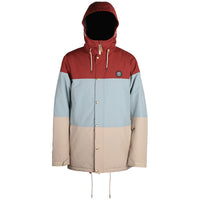 Ride Hawthorne Jacket Mahogany/Slate Blue/Stone::Mahogany/Slate Blue/Stone