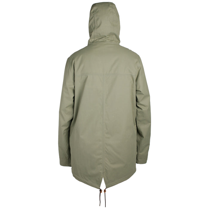 Ride Montlake Jacket Waxed Olive
