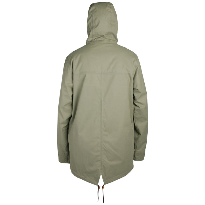 Ride Montlake Jacket Waxed Olive