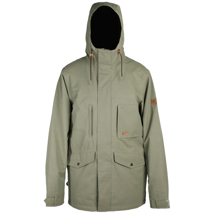 Ride Montlake Jacket Waxed Olive