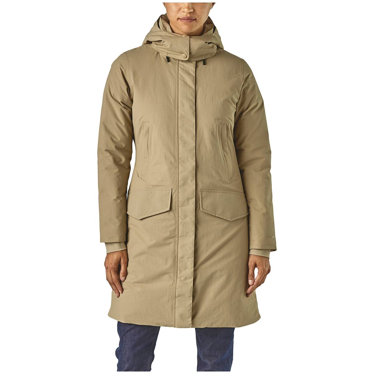 Patagonia City Storm Parka - Women's El Cal Khaki