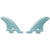FCS II Carver Glass Flex Small Quad Rear Side Bite Fin Pair