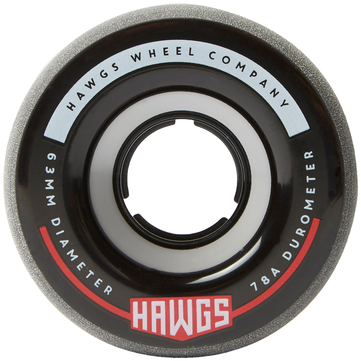 Hawgs Fatty 78a Longboard Wheels Black