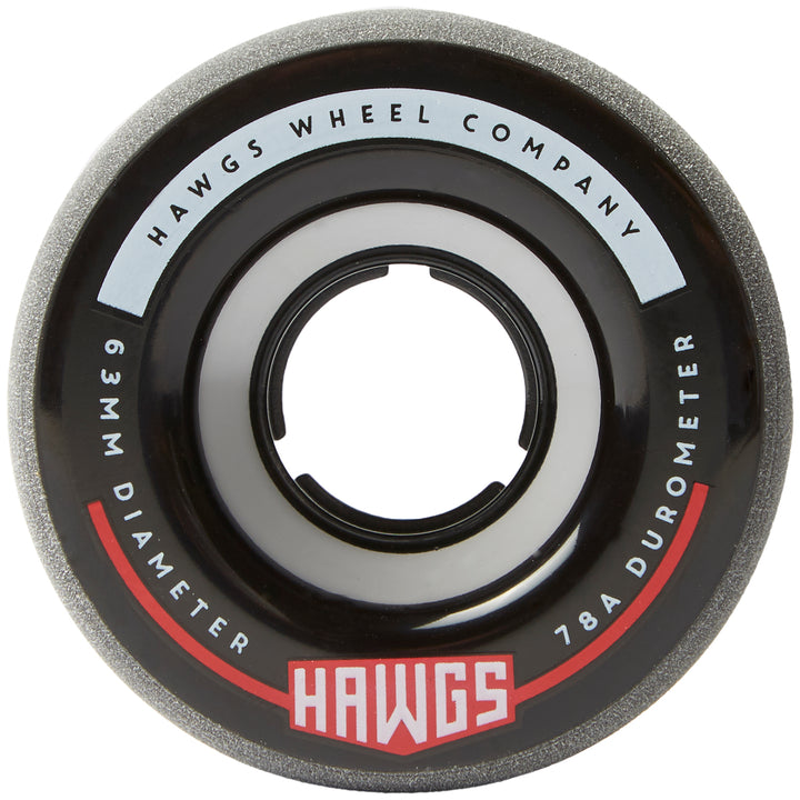 Hawgs Fatty 78a Longboard Wheels Black