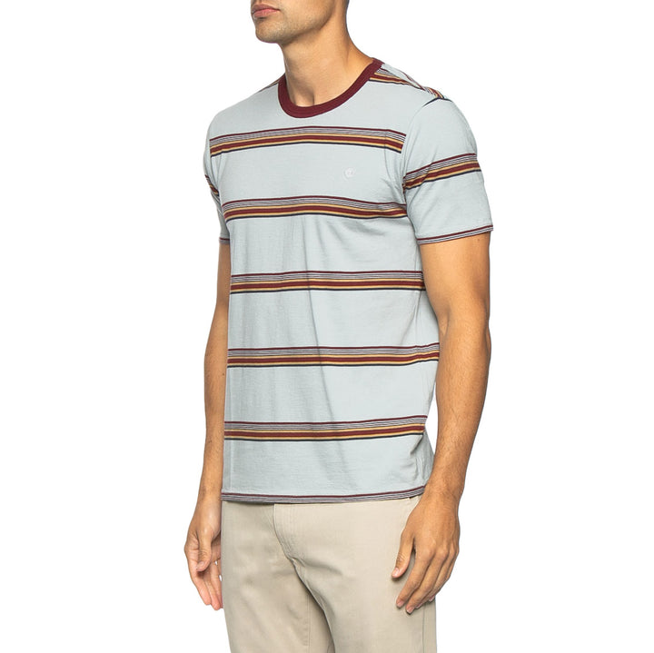 Tavik Norton Shirt Quarry Gray Stripe