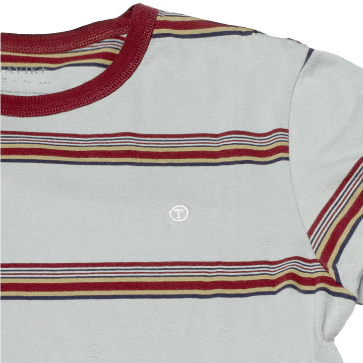 Tavik Norton Shirt Quarry Gray Stripe