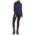 MONS ROYALE Cornice Rollover Long-Sleeve Top - Women's Navy/Pinot