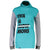 MONS ROYALE Yotei BF Powder Hood Top - Women's Tropicana/Grey Marl